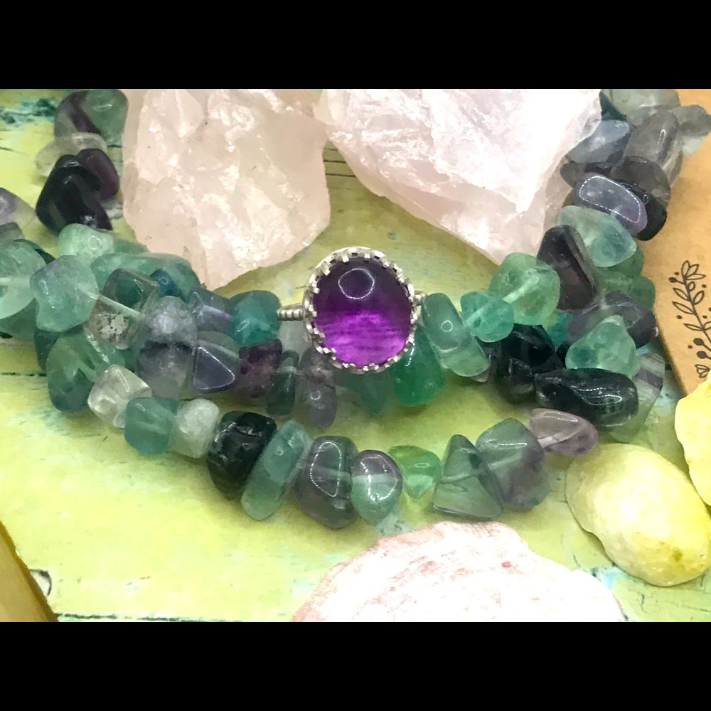 Sterling Silver Amethyst Ring - Picture 2 of 4